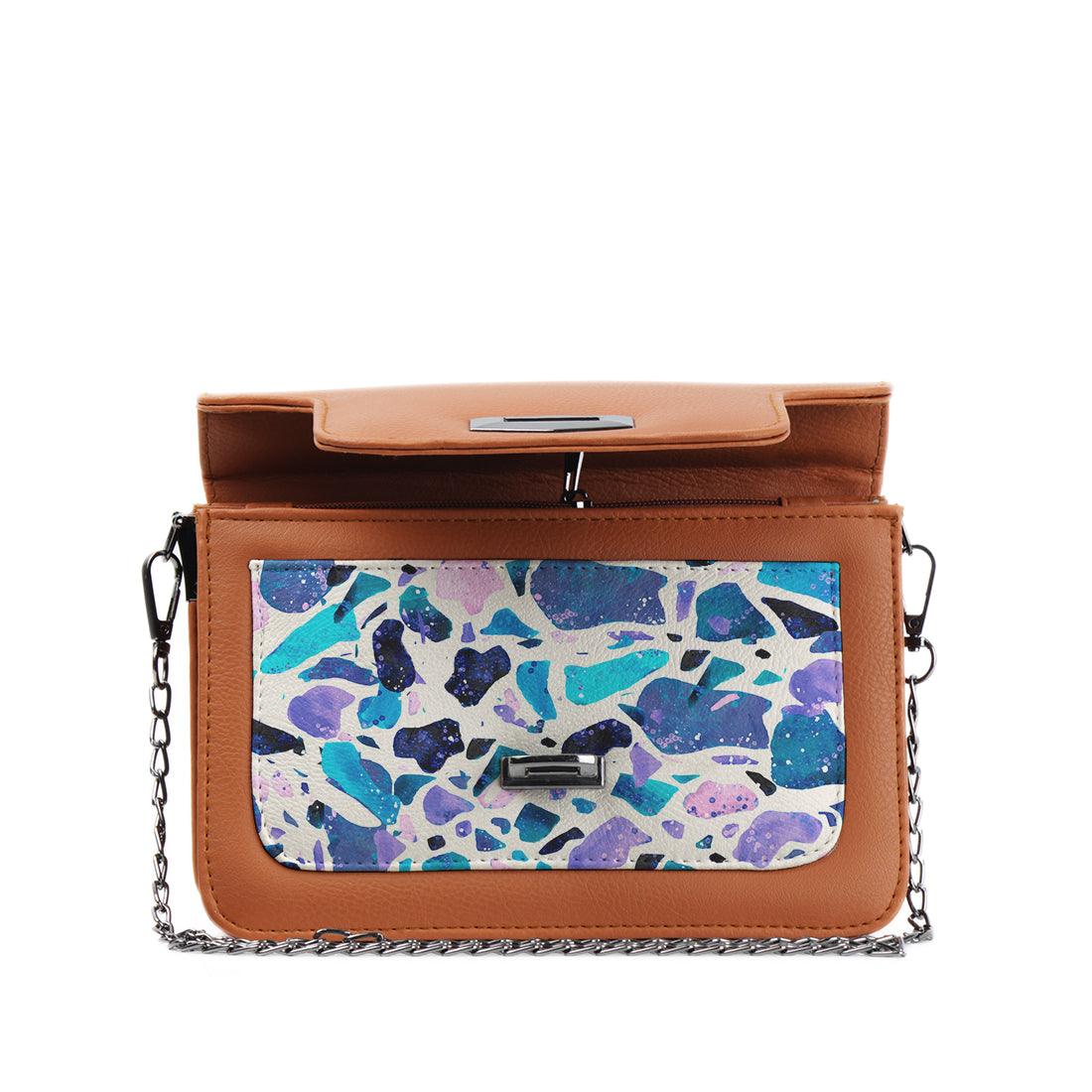 Havana Mini Embossed Chain Bag Rocks - CANVAEGYPT