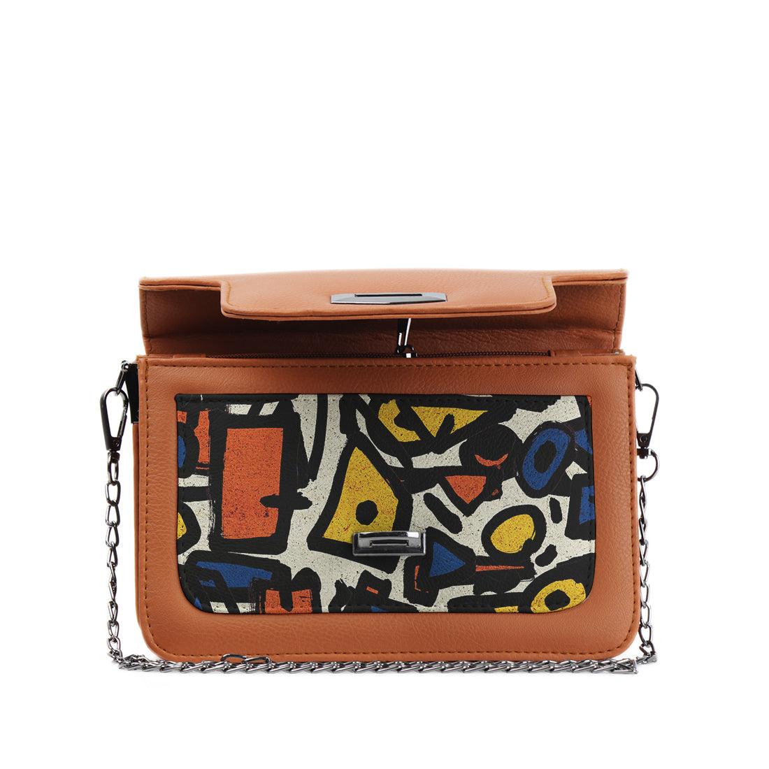 Havana Mini Embossed Chain Bag Stroke - CANVAEGYPT