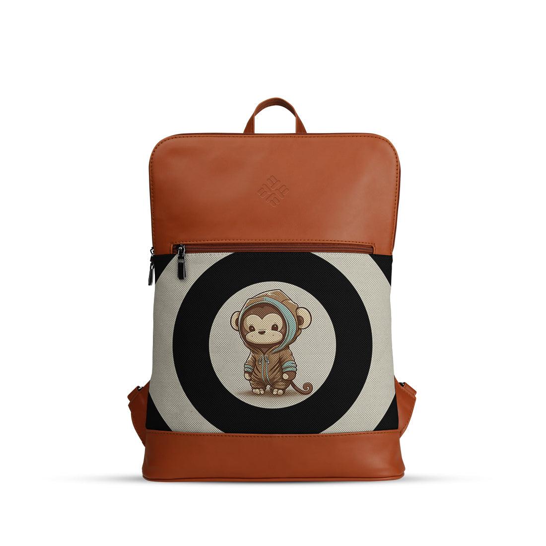 Havana Orbit Laptop Backpack Monkey - CANVAEGYPT