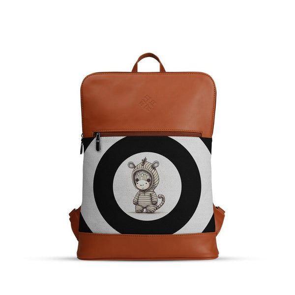 Havana Orbit Laptop Backpack Zebra - CANVAEGYPT
