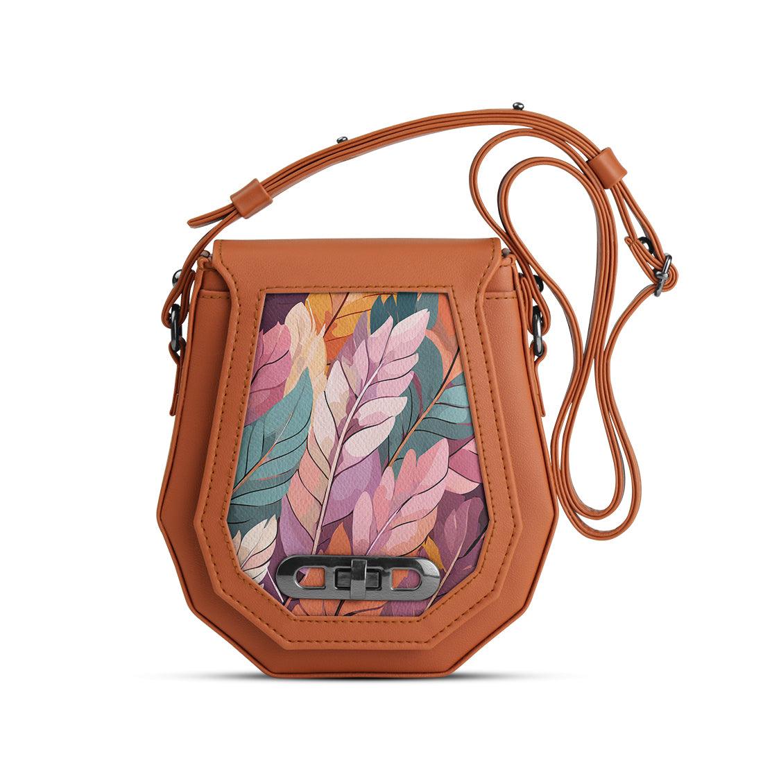 Havana Polygon Crossbags mixed leaf - CANVAEGYPT