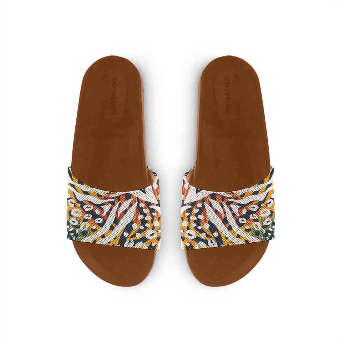 Havana Slide Slipper African - CANVAEGYPT