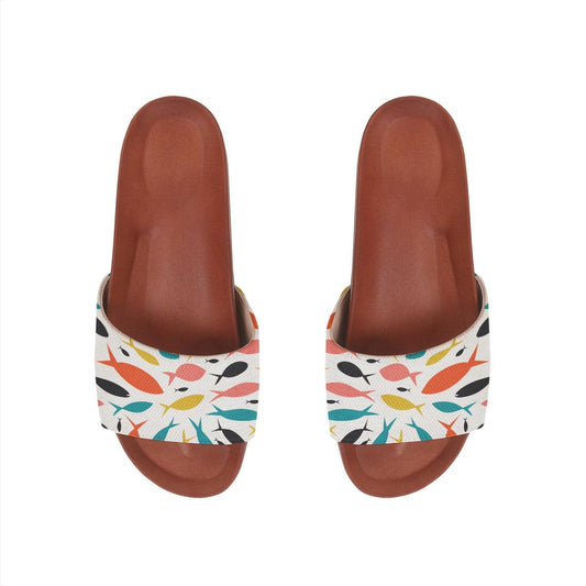 Havana Slide Slipper Colorful ocean - CANVAEGYPT