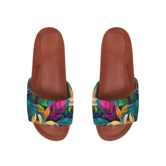 Havana Slide Slipper floral - CANVAEGYPT