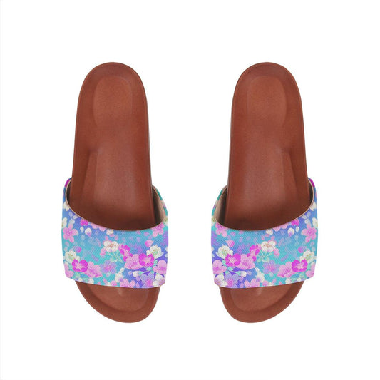 Havana Slide Slipper Flowers Art - CANVAEGYPT