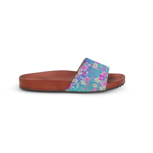 Havana Slide Slipper Flowers Art - CANVAEGYPT