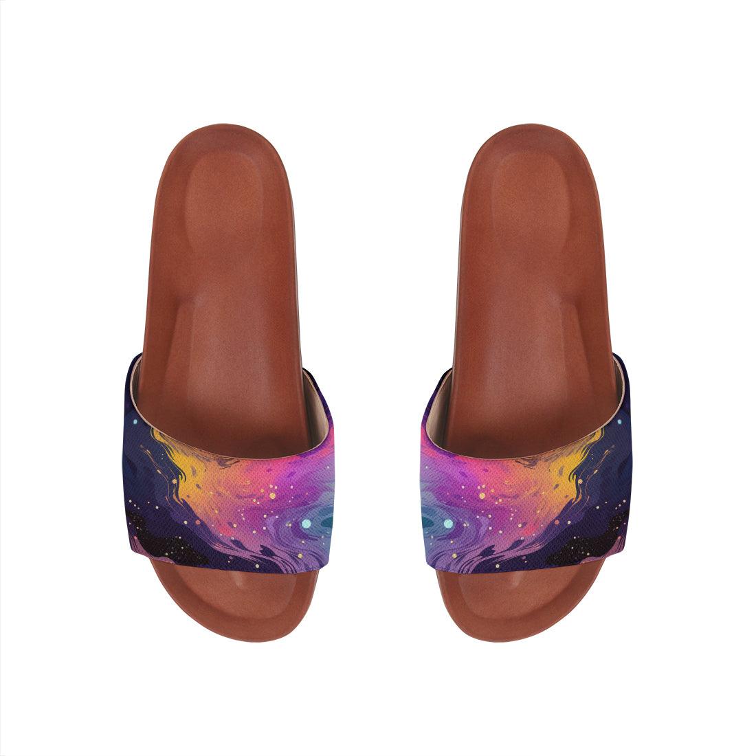 Havana Slide Slipper Galactic Garden - CANVAEGYPT