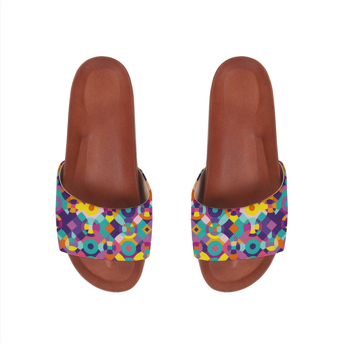 Havana Slide Slipper Geo - CANVAEGYPT