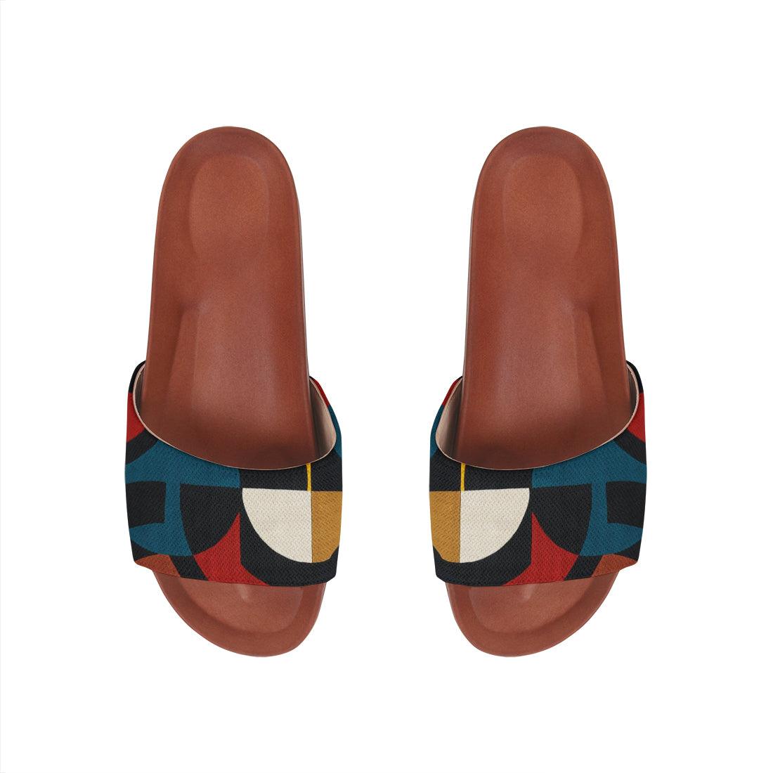 Havana Slide Slipper Geo Shapes - CANVAEGYPT