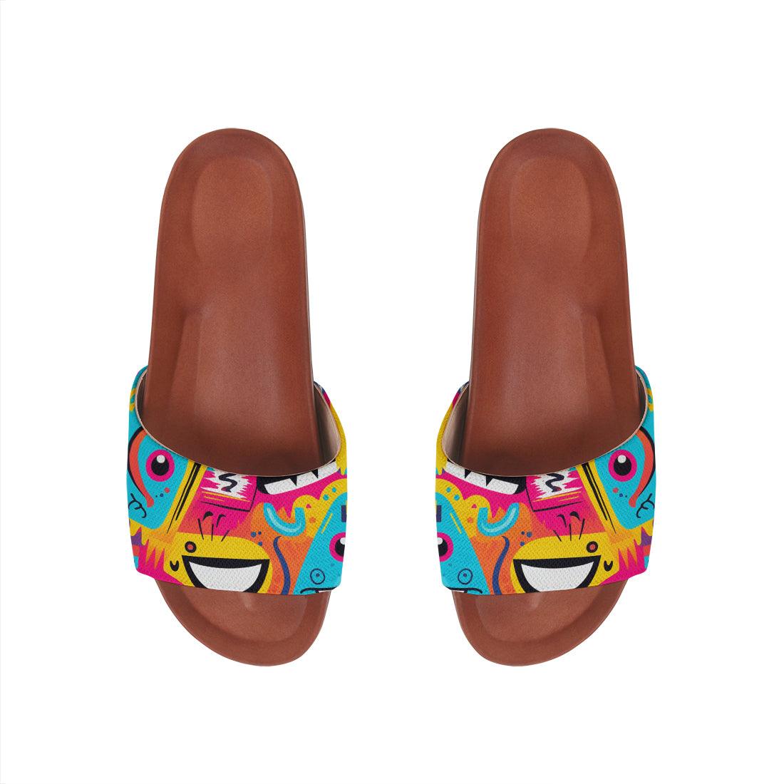 Havana Slide Slipper Kaleidoscope of Whimsy - CANVAEGYPT