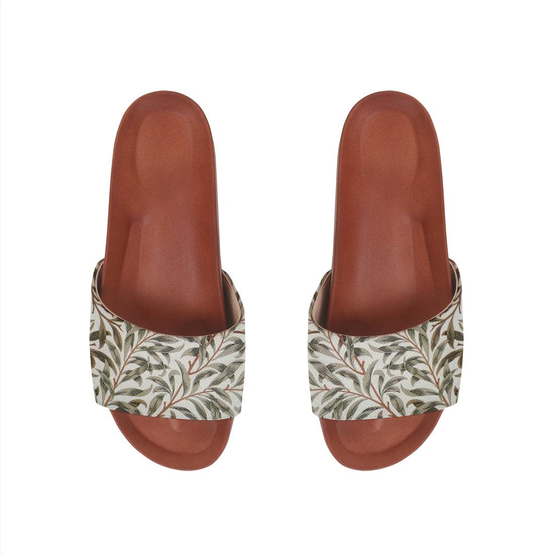 Havana Slide Slipper Leafs Art - CANVAEGYPT