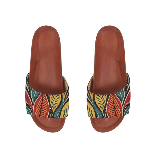 Havana Slide Slipper Leaves - CANVAEGYPT