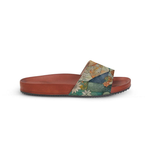 Havana Slide Slipper Random shape - CANVAEGYPT