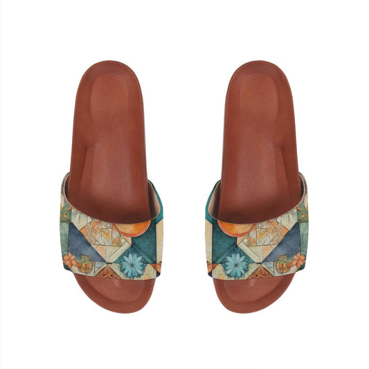 Havana Slide Slipper Random shape - CANVAEGYPT