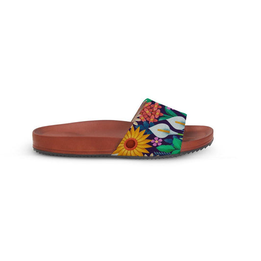 Havana Slide Slipper Standing Flowers - CANVAEGYPT