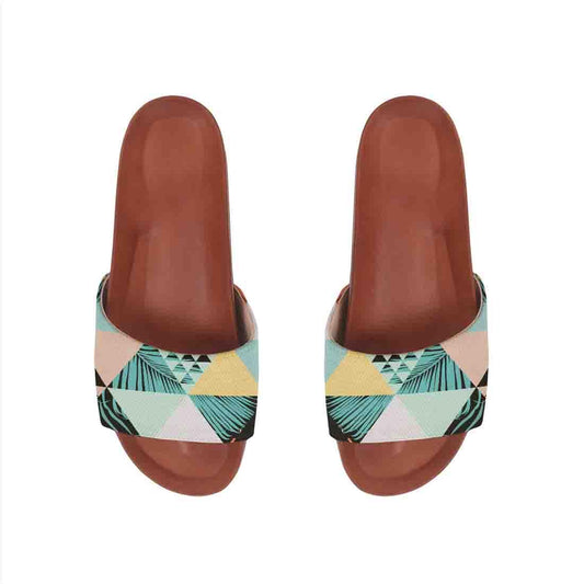 Havana Slide Slipper Summer Triangles - CANVAEGYPT
