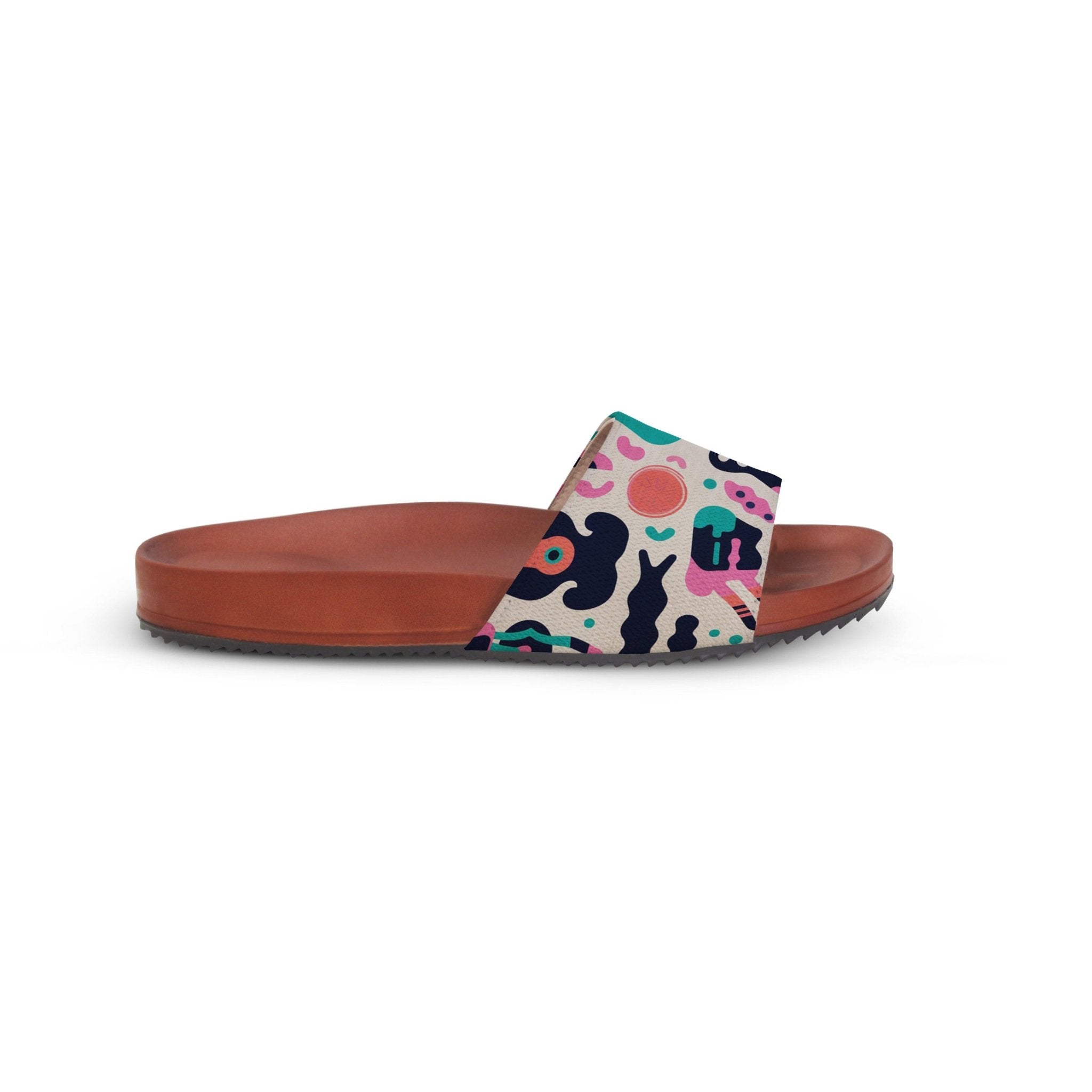 Havana Slide Slipper Vibrant Abstract Play - CANVAEGYPT