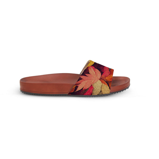Havana Slide Slipper Vibrant leaves - CANVAEGYPT
