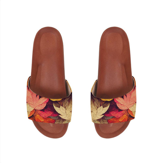 Havana Slide Slipper Vibrant leaves - CANVAEGYPT