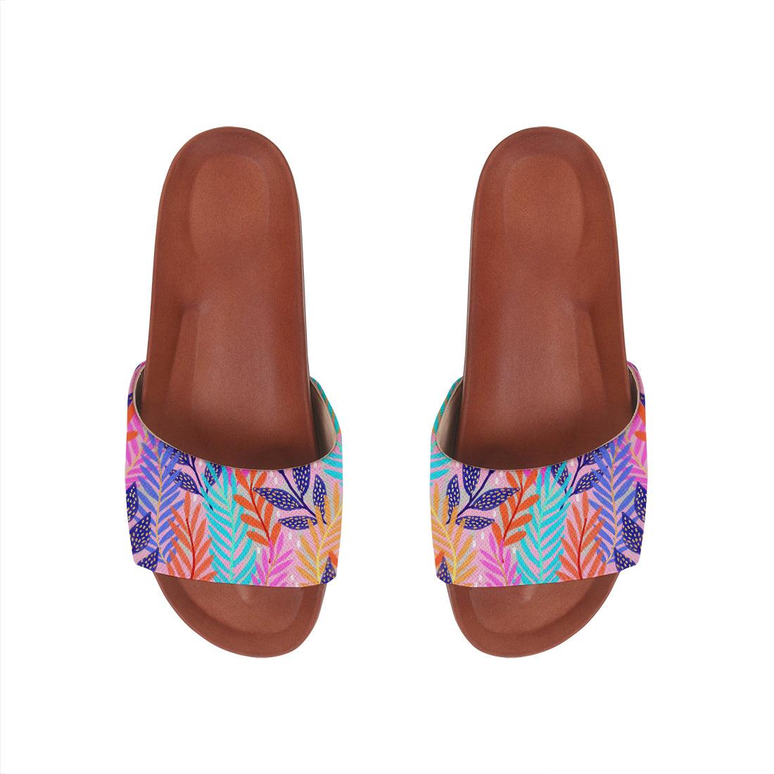 Havana Slide Slipper Vibrant Vines - CANVAEGYPT