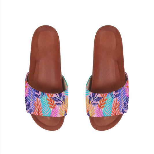 Havana Slide Slipper Vibrant Vines - CANVAEGYPT
