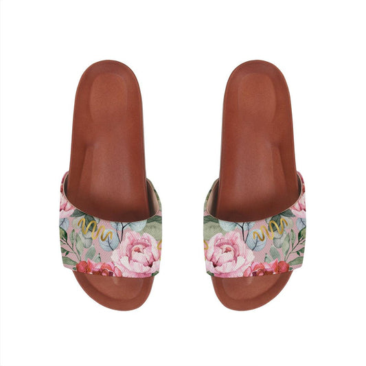 Havana Slide Slipper Watercolor gentle - CANVAEGYPT