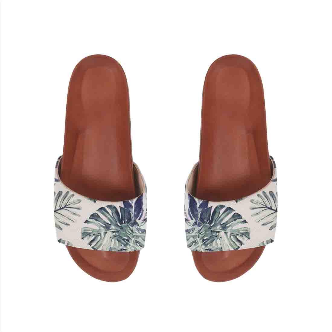 Havana Slide Slipper Watercolor tropical - CANVAEGYPT