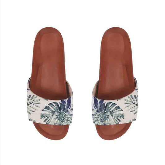 Havana Slide Slipper Watercolor tropical - CANVAEGYPT