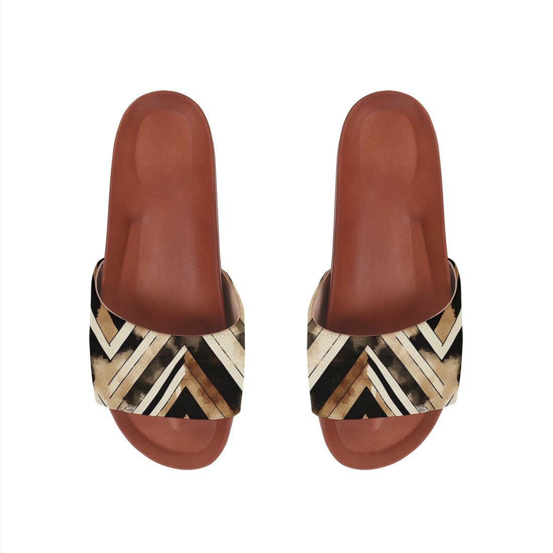 Havana Slide Slipper Zig Zag - CANVAEGYPT