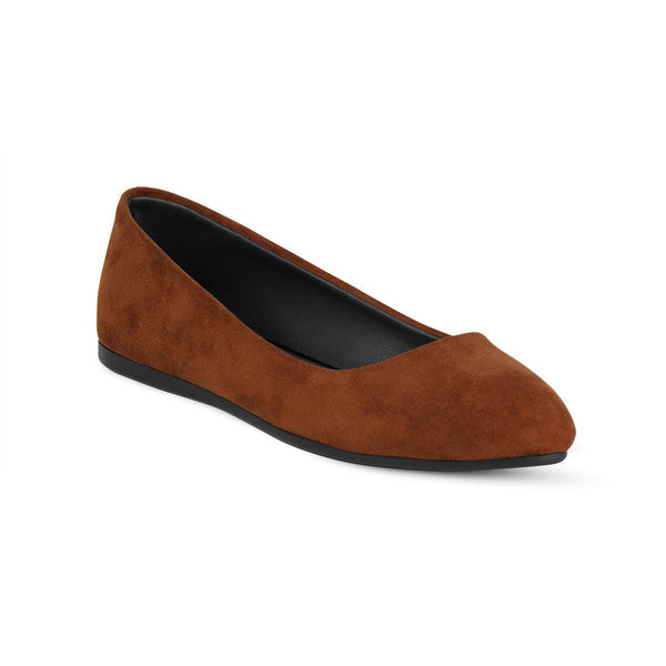 Havana Solid Round Toe