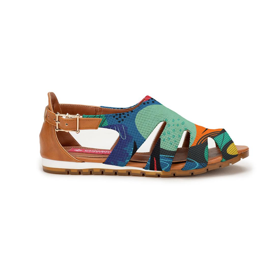Havana Spider Toe Sandal Abstract - CANVAEGYPT