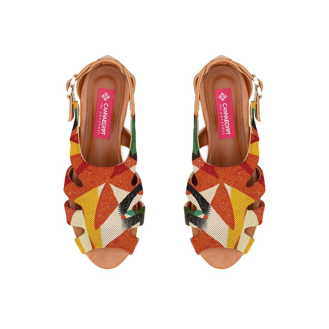 Havana Spider Toe Sandal Art - CANVAEGYPT