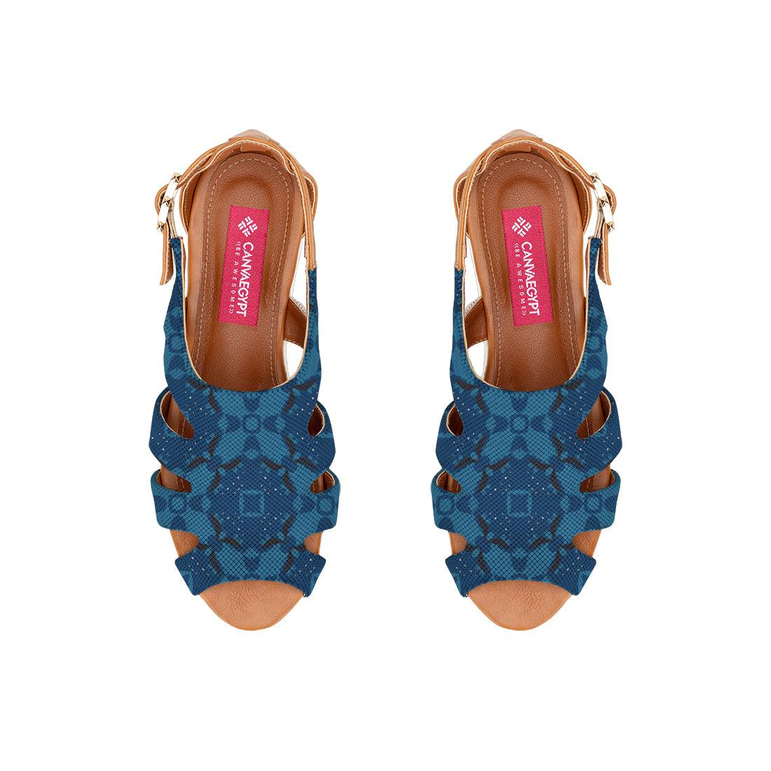 Havana Spider Toe Sandal Blues - CANVAEGYPT