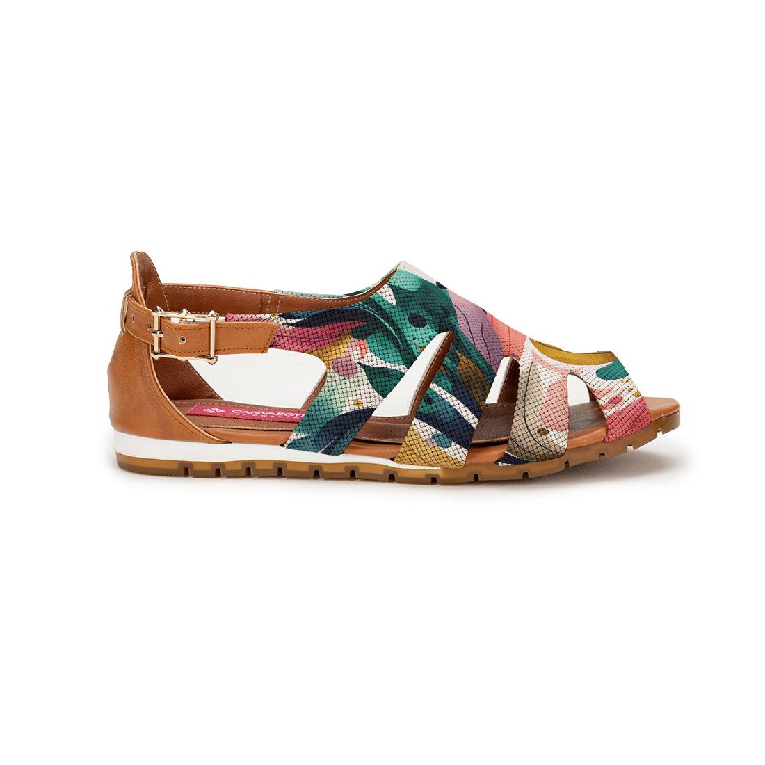 Havana Spider Toe Sandal Color Flow - CANVAEGYPT