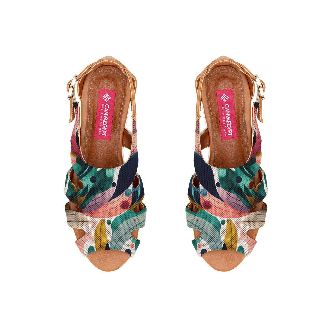 Havana Spider Toe Sandal Color Flow - CANVAEGYPT