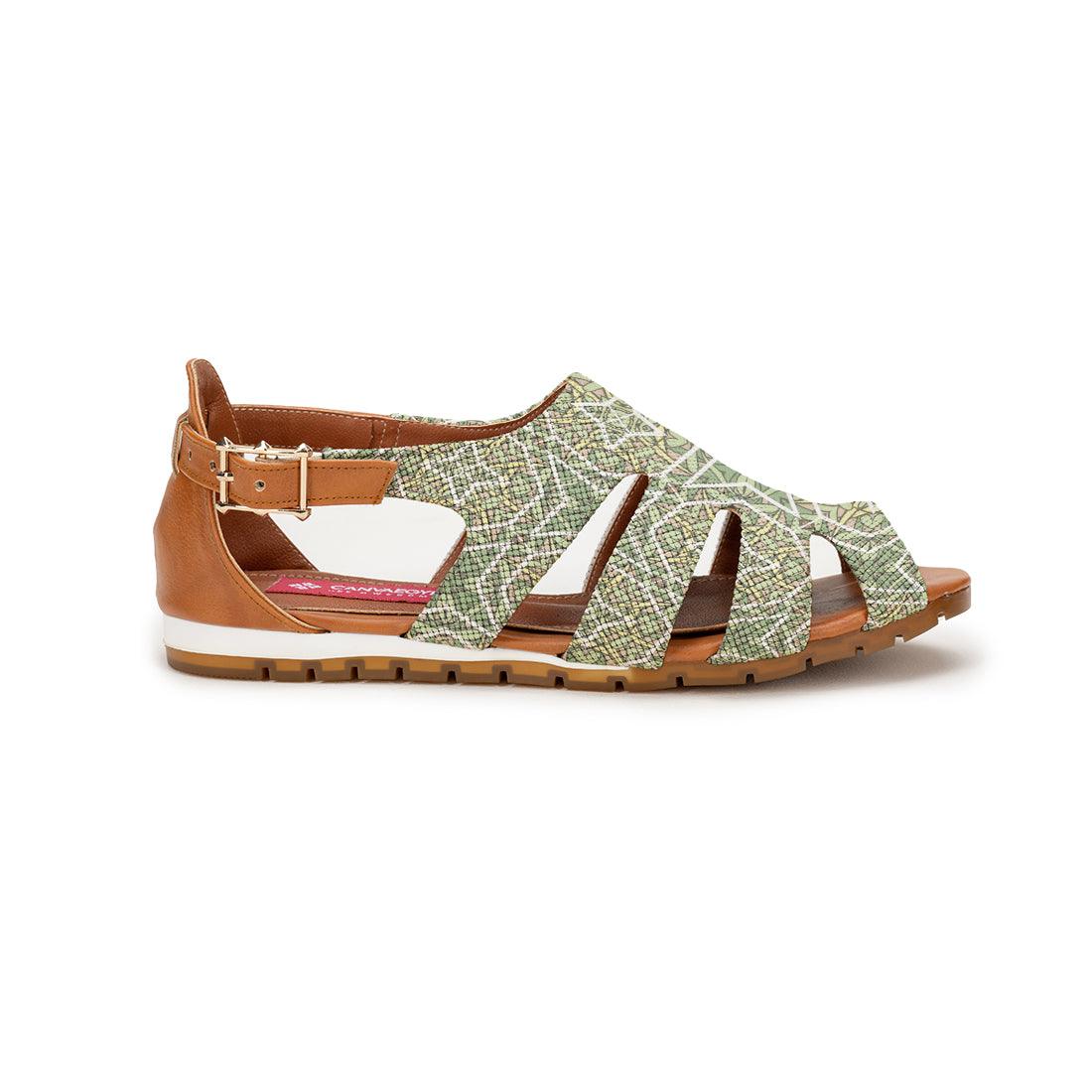 Havana Spider Toe Sandal Greeny - CANVAEGYPT