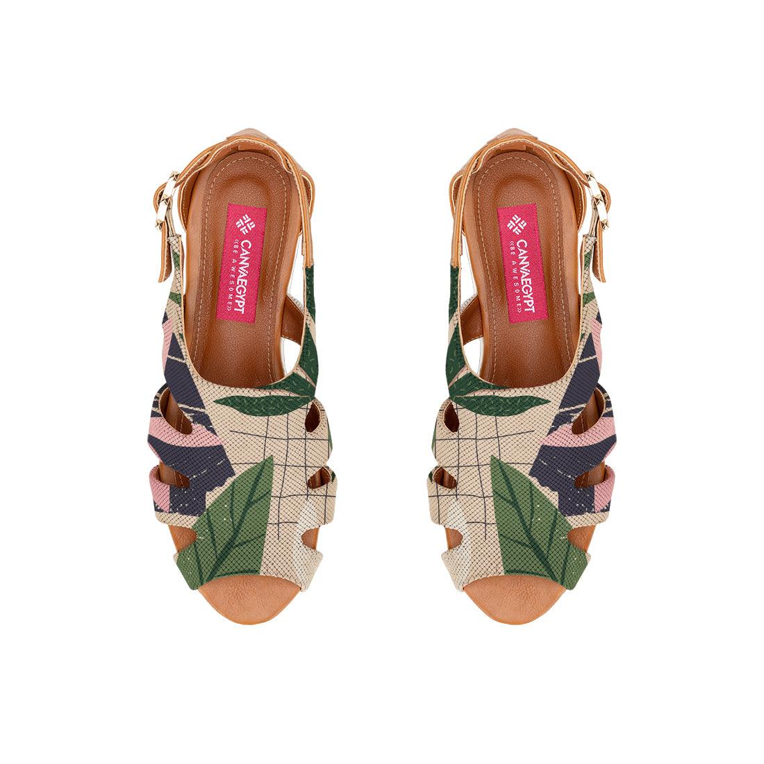 Havana Spider Toe Sandal Leaf - CANVAEGYPT