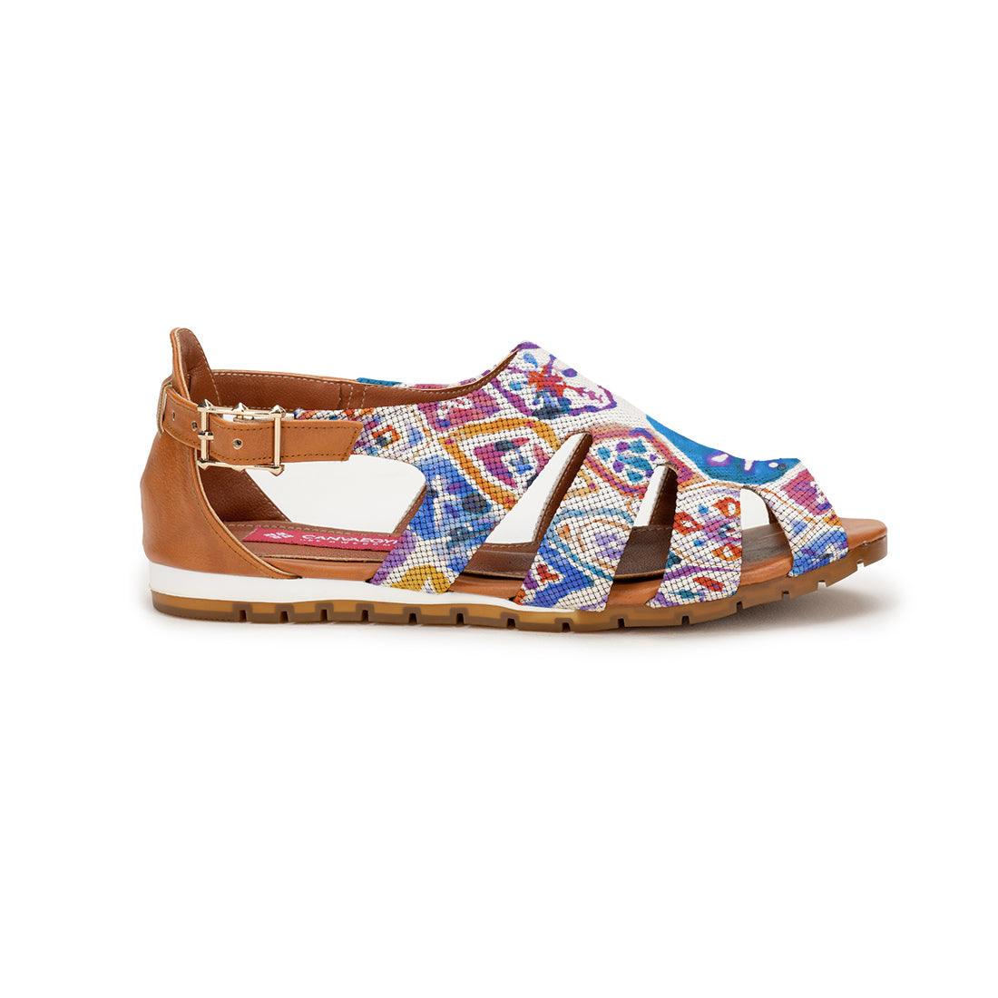 Havana Spider Toe Sandal Mozaic - CANVAEGYPT
