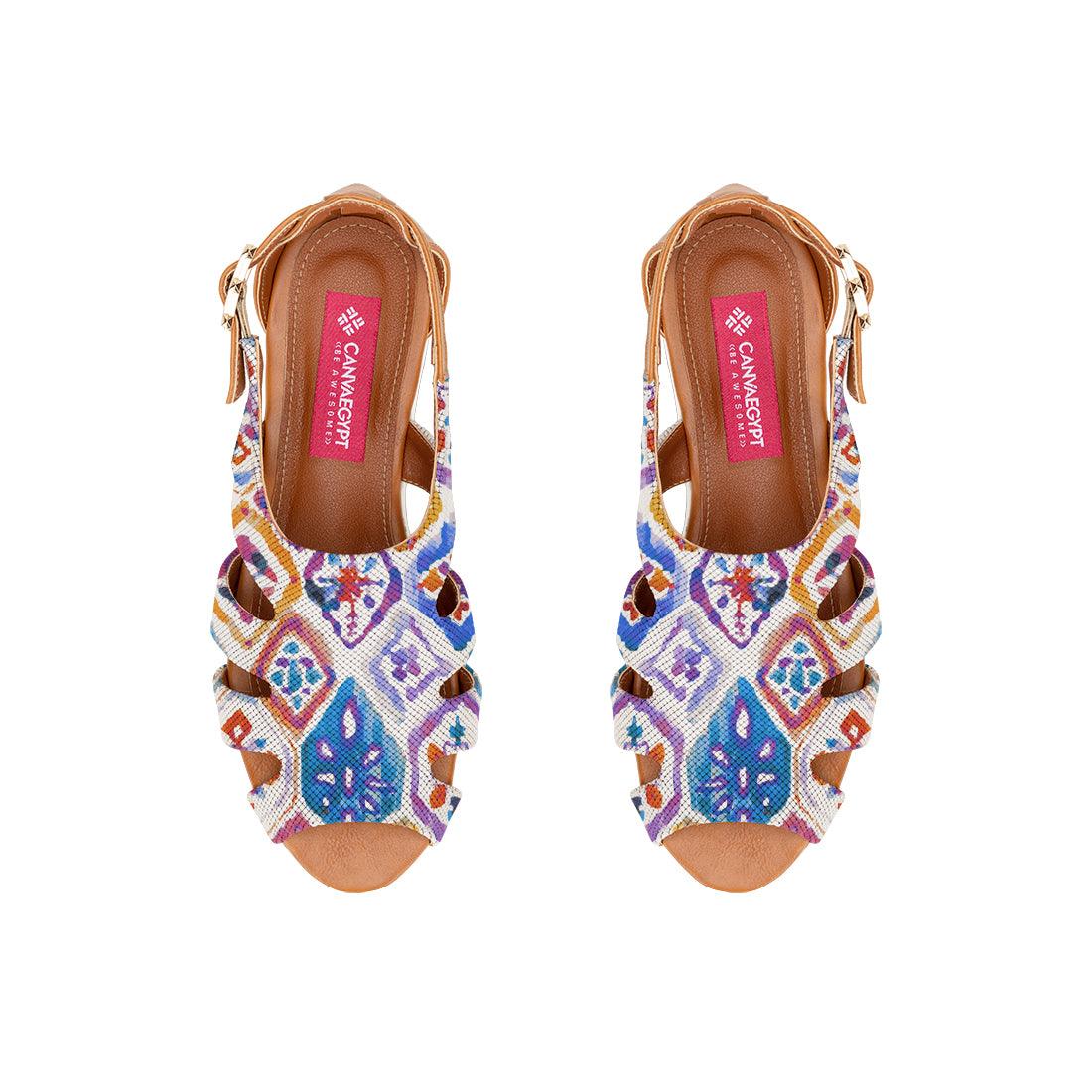 Havana Spider Toe Sandal Mozaic - CANVAEGYPT