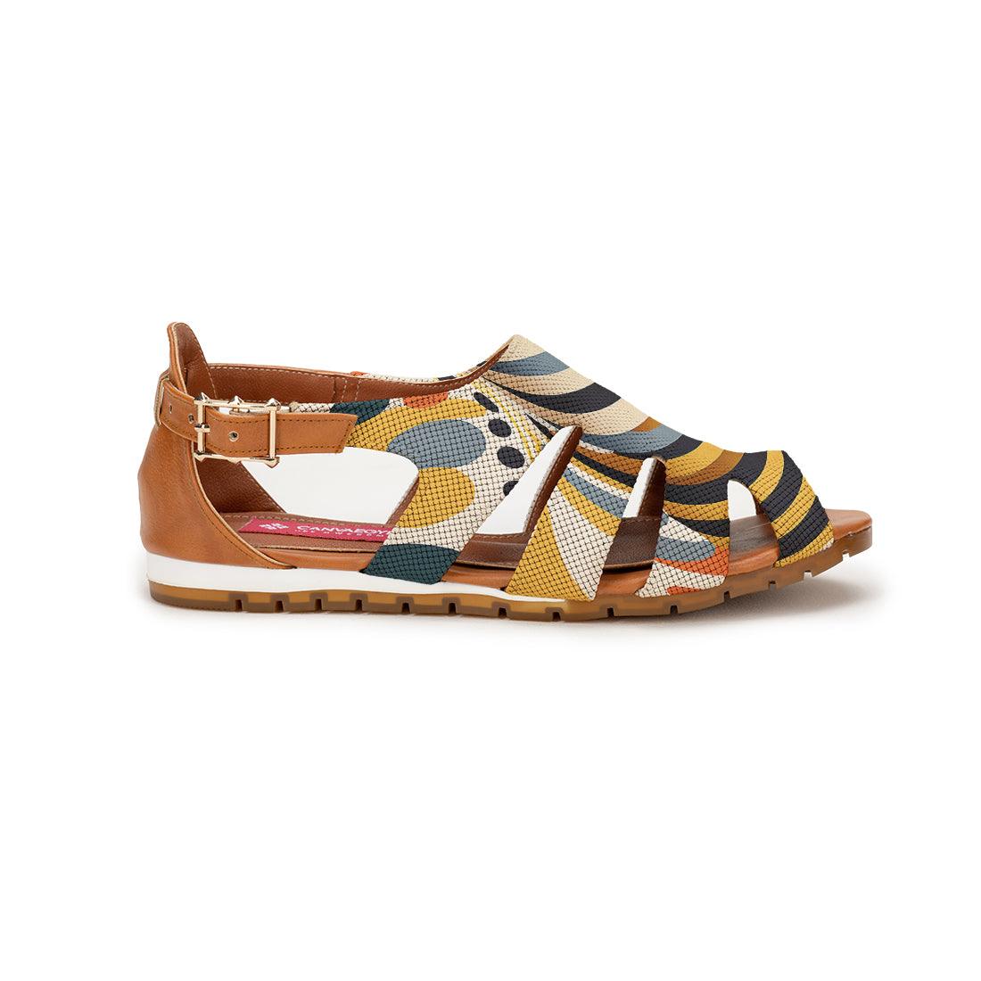 Havana Spider Toe Sandal Multicolored - CANVAEGYPT