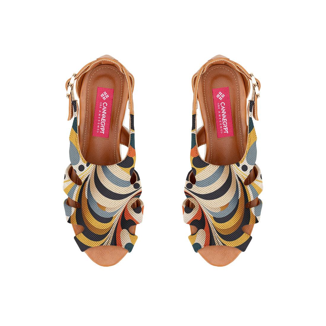 Havana Spider Toe Sandal Multicolored - CANVAEGYPT
