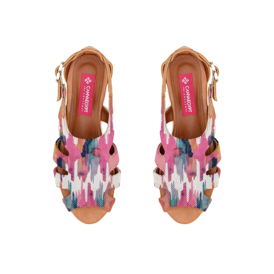 Havana Spider Toe Sandal Rose quarts - CANVAEGYPT