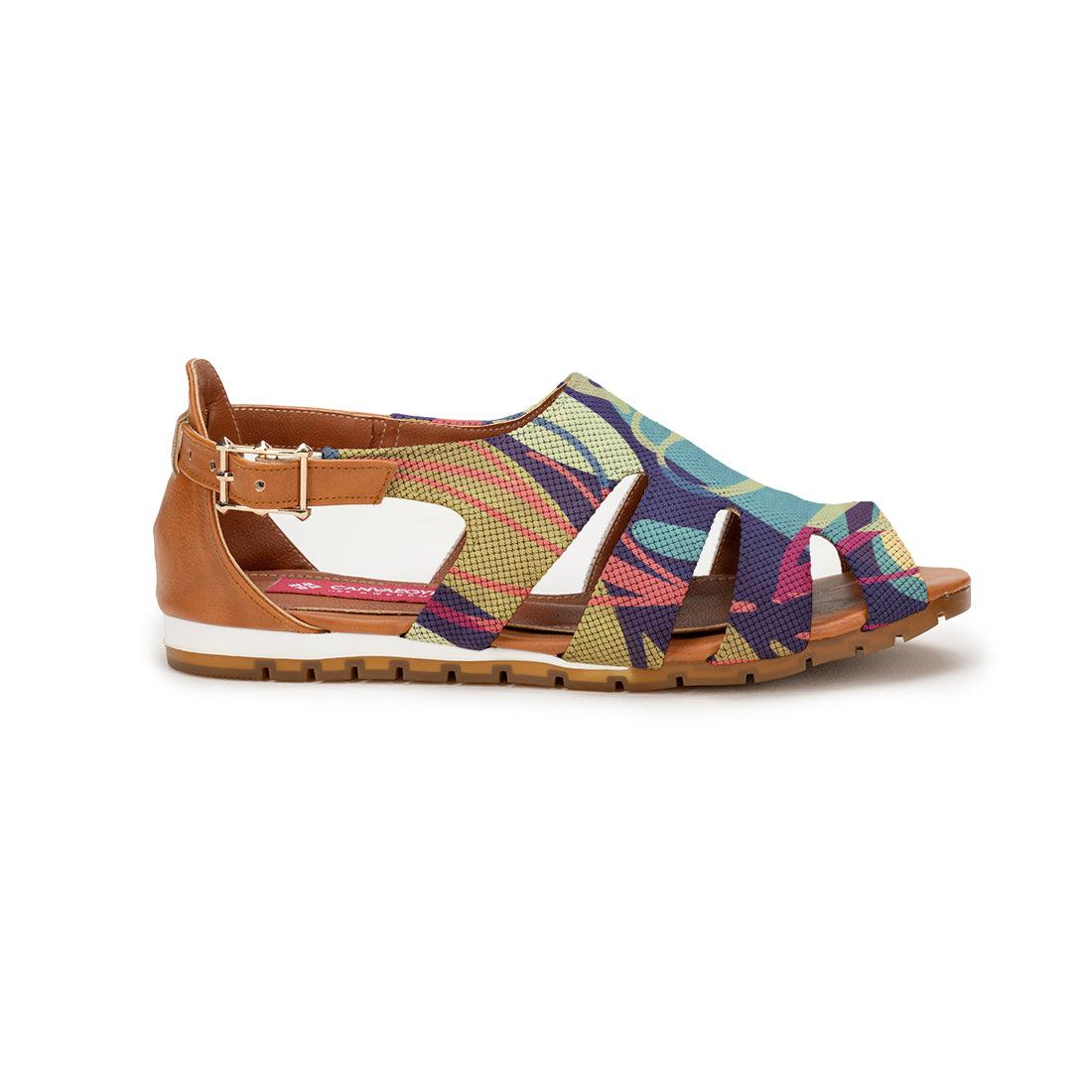 Havana Spider Toe Sandal Sea herbs - CANVAEGYPT