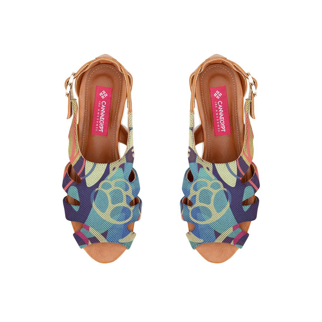 Havana Spider Toe Sandal Sea herbs - CANVAEGYPT