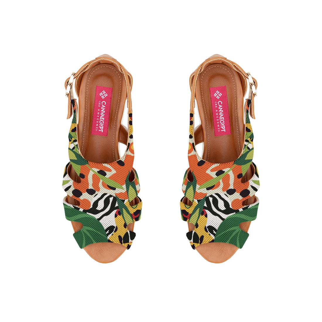 Havana Spider Toe Sandal Skin - CANVAEGYPT