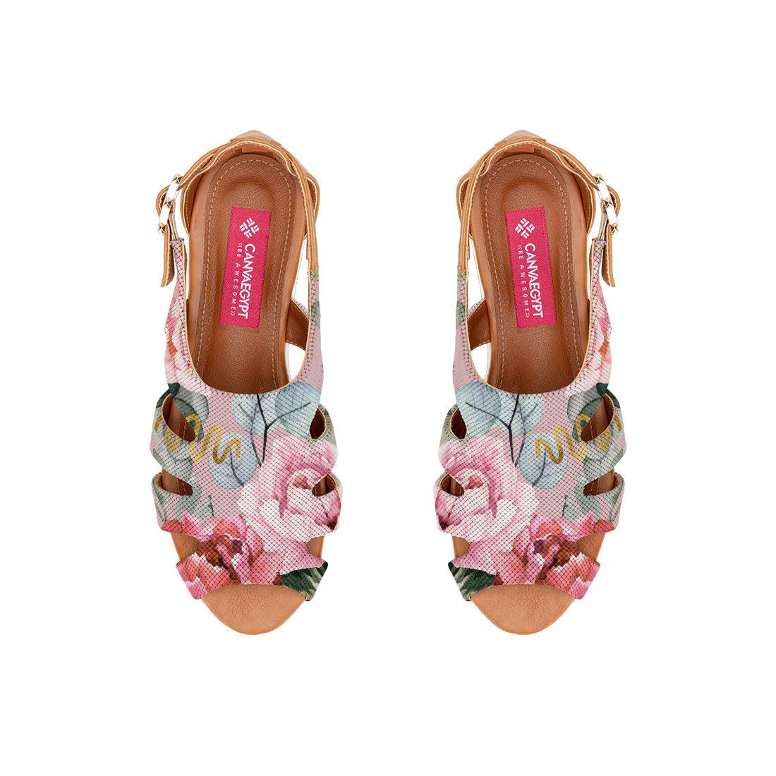 Havana Spider Toe Sandal Watercolor Gentle - CANVAEGYPT