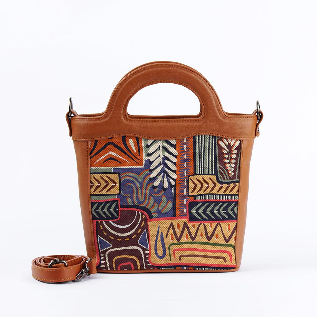 Havana Top Handle Handbag AZEL - CANVAEGYPT