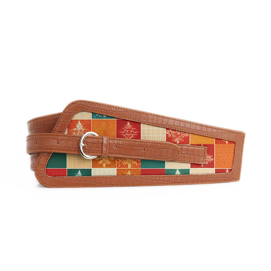 Havana Women's Belt Christmas Pattern - CANVAEGYPT
