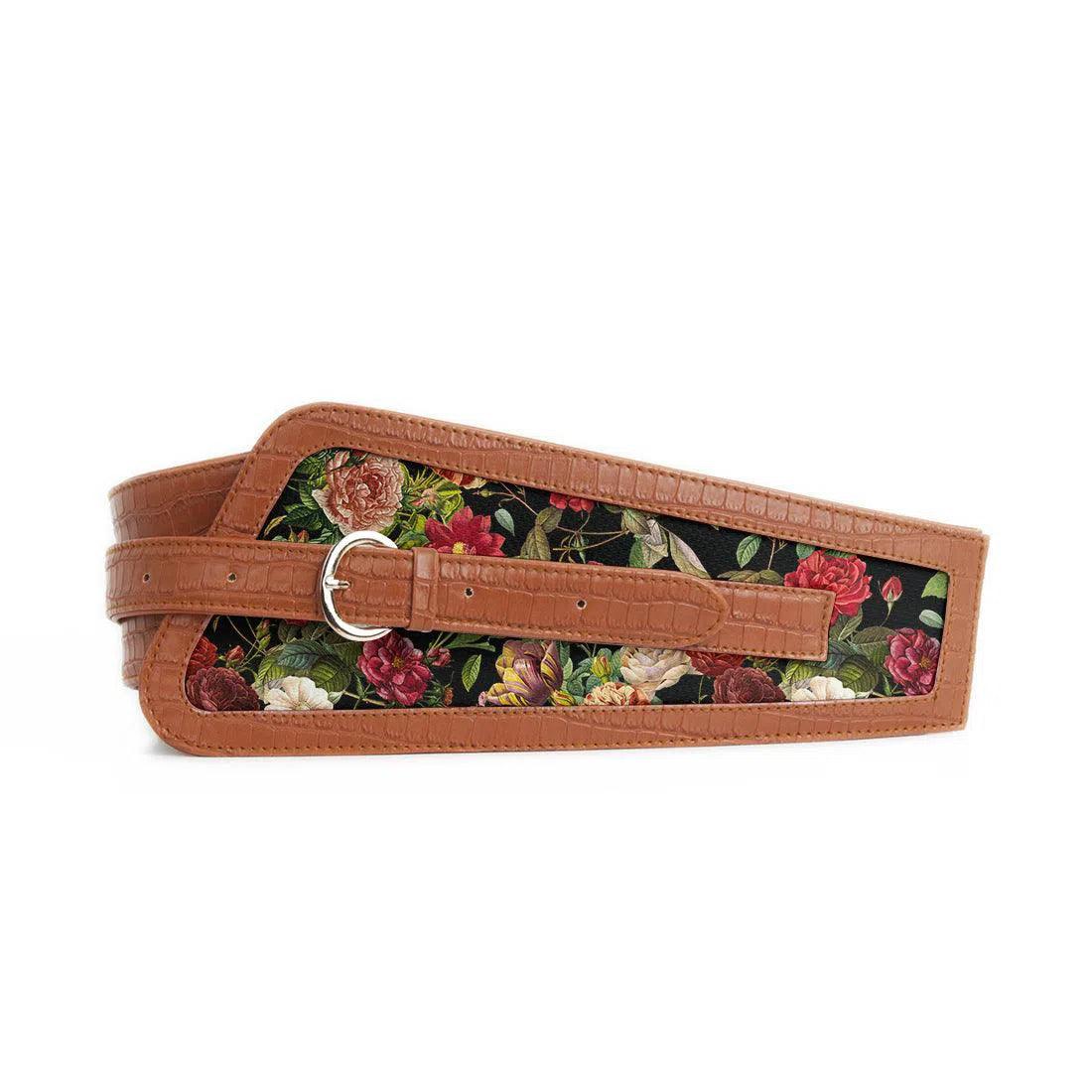 Havana Women's Belt Flowers - CANVAEGYPT