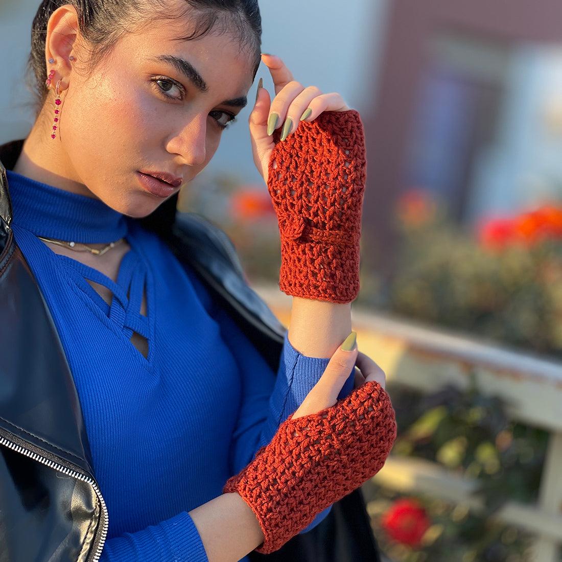 Retro Charm Fingerless - CANVAEGYPT